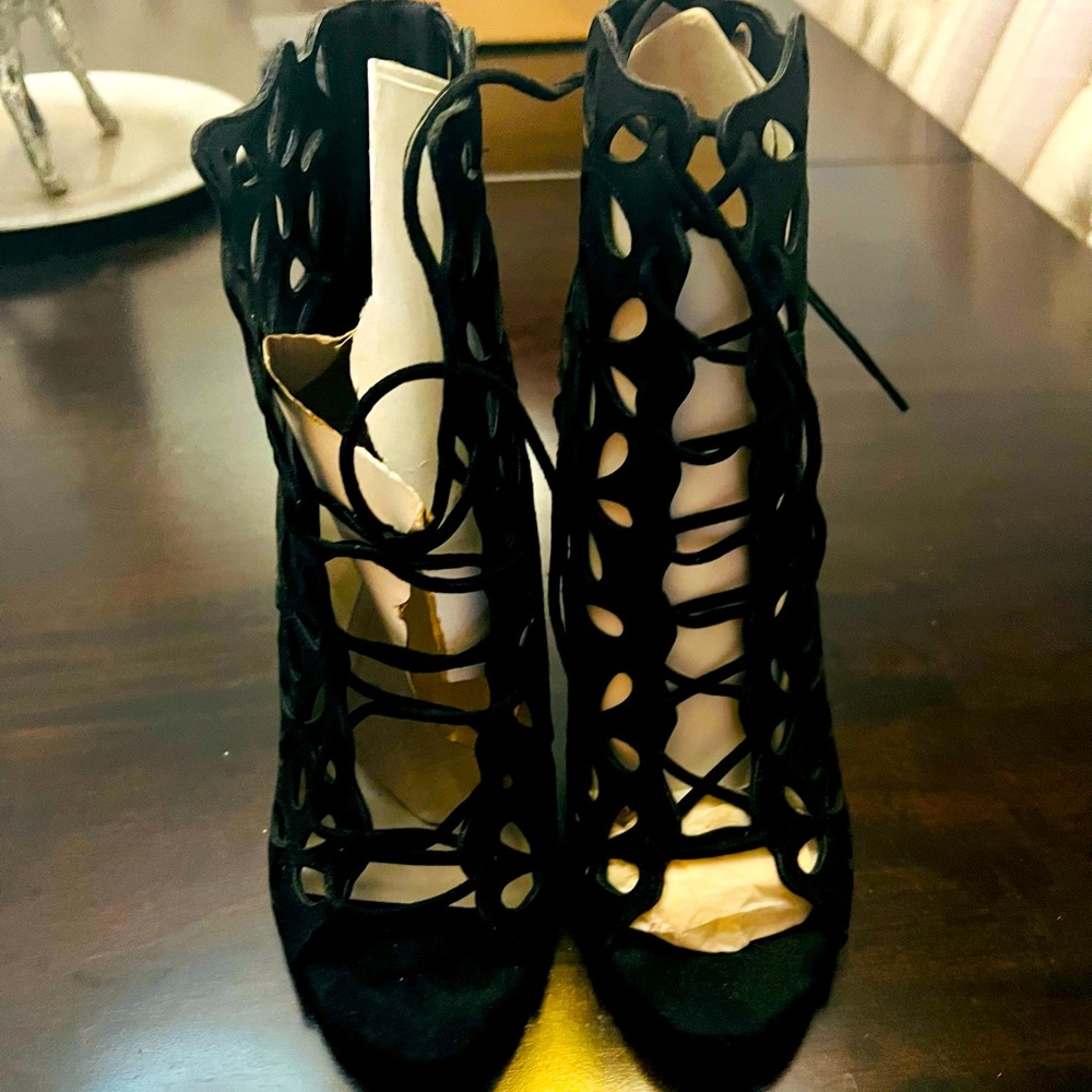 ALDO SIZE 8 open toe shoes